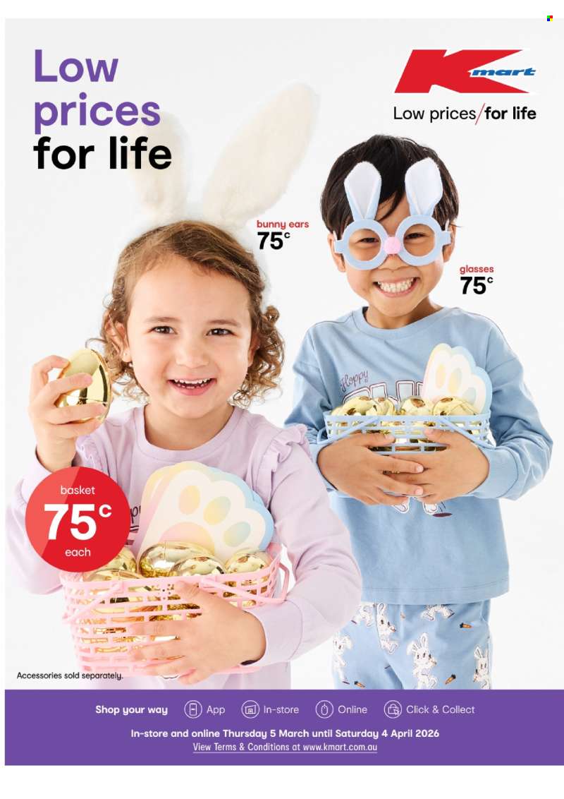 Kmart Catalogue - 5 Mar 2026 - 4 Apr 2026.