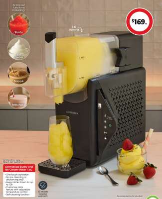 Germanica Slushy and Ice Cream Maker 1.6L