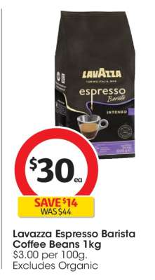 Lavazza Espresso Barista Coffee Beans 1kg