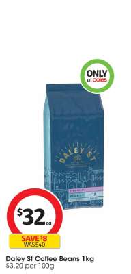 Daley St Coffee Beans 1kg