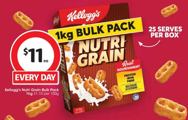 Kellogg's Nutri Grain Bulk Pack