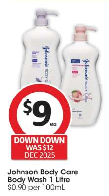 Johnson Body Care Body Wash 1 Litre