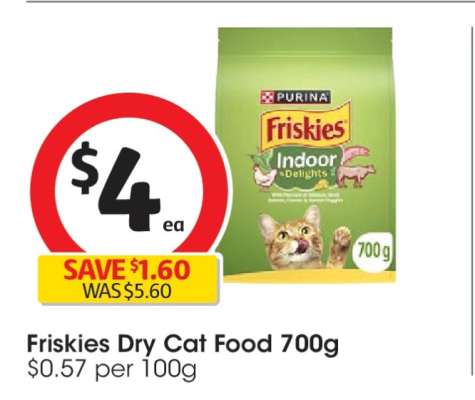 Friskies Dry Cat Food 700g