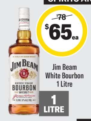 Jim Beam White Bourbon