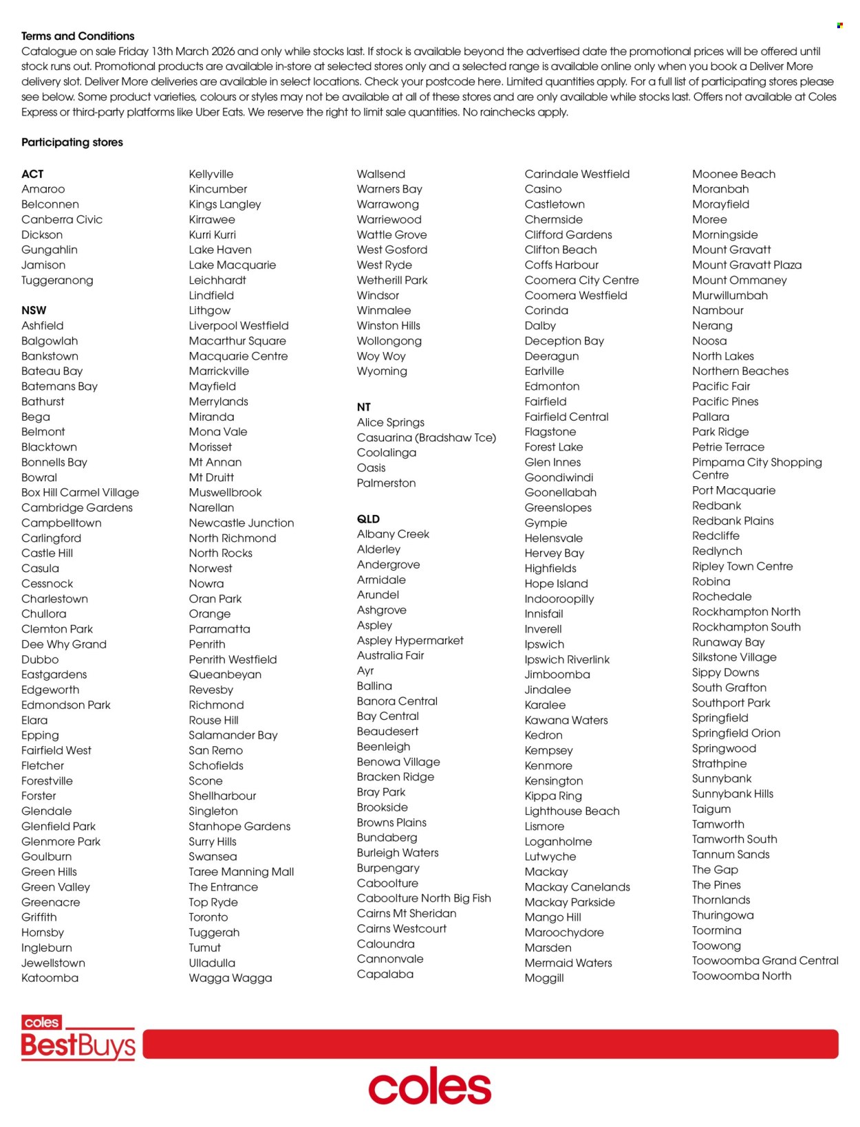 Coles catalogue - 13 Mar 2026 - 26 Mar 2026. Page 10