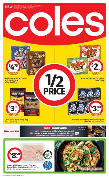 Coles Catalogue - 11 Mar 2026 - 17 Mar 2026.