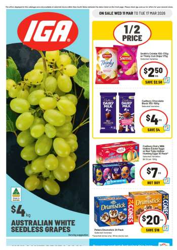 thumbnail - IGA catalogue