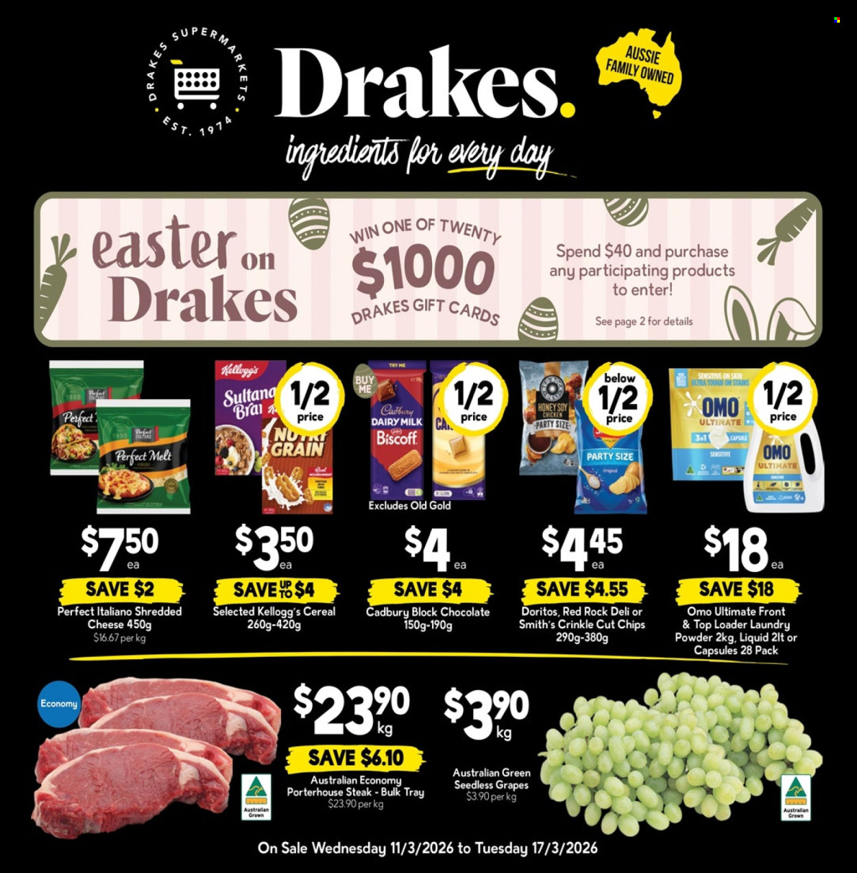 Drakes catalogue - 11 Mar 2026 - 17 Mar 2026. Page 1