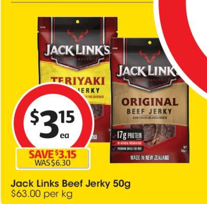 Jack Links Beef Jerky 50g