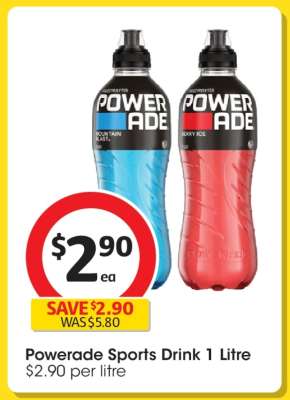 Powerade Sports Drink 1 Litre