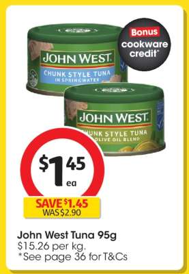 John West Tuna 95g