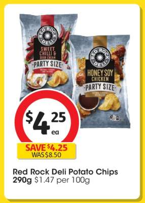 Red Rock Deli Potato Chips