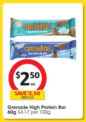 Grenade High Protein Bar