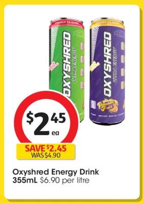 Oxyshred Energy Drink