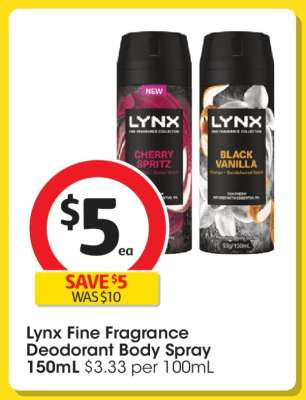Lynx Fine Fragrance Deodorant Body Spray 150mL