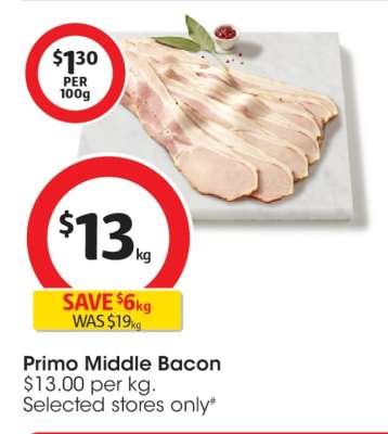Primo Middle Bacon