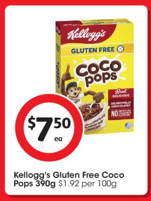 Kellogg's Gluten Free Coco Pops 390g