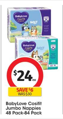 BabyLove Cosifit Jumbo Nappies