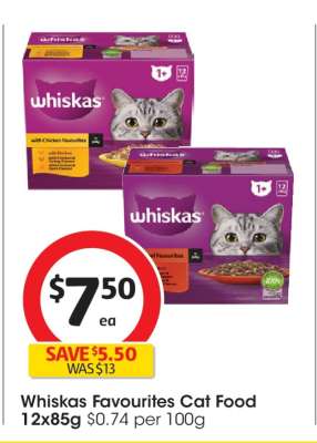 Whiskas Favourites Cat Food