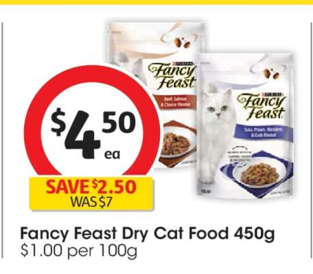 Fancy Feast Dry Cat Food 450g
