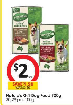 Nature's Gift Dog Food 700g