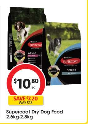 Supercoat Dry Dog Food 2.6kg-2.8kg