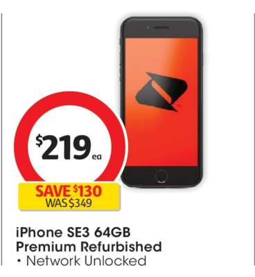 iPhone SE3 64GB Premium Refurbished