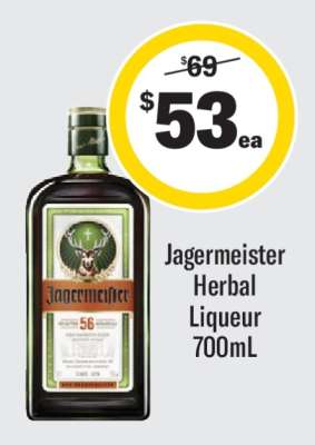 Jagermeister Herbal Liqueur 700mL