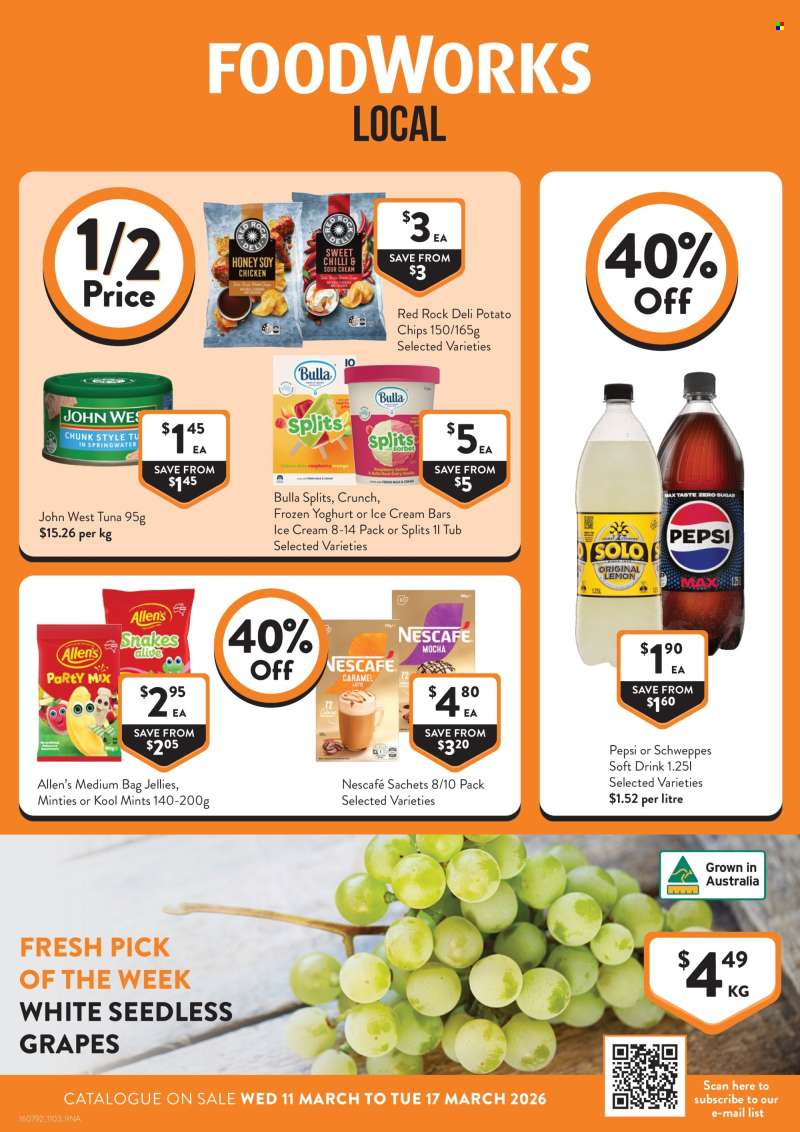Foodworks Catalogue - 11 Mar 2026 - 17 Mar 2026.