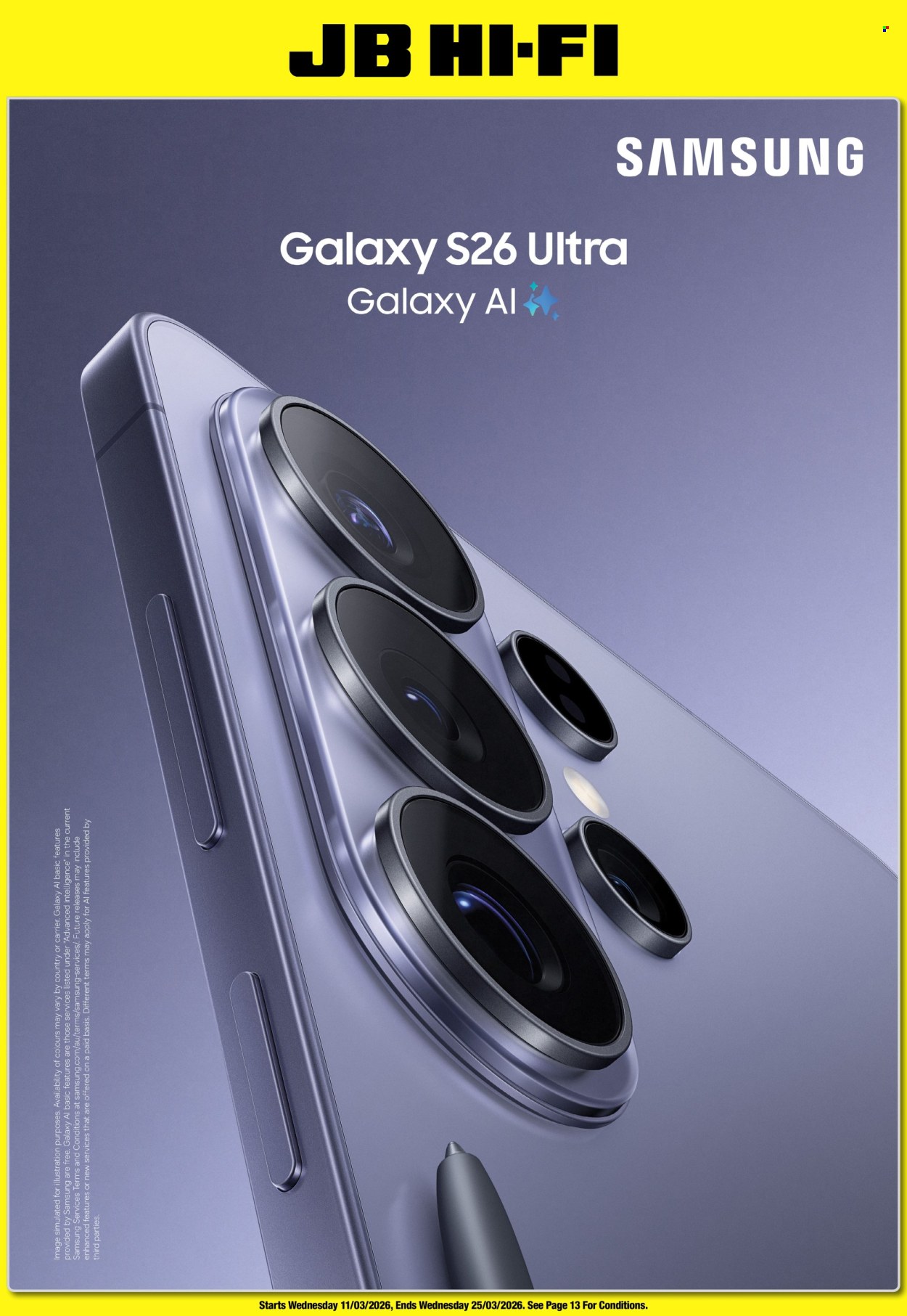 JB Hi-Fi catalogue - 11 Mar 2026 - 25 Mar 2026. Page 1