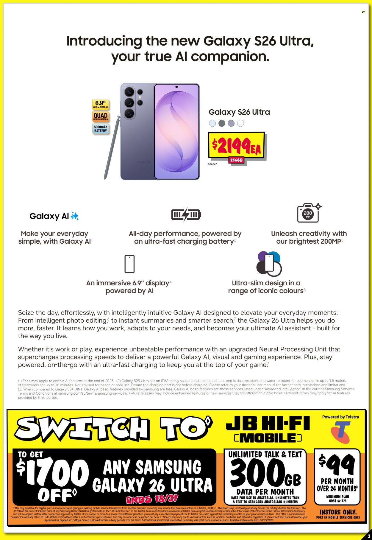 JB Hi-Fi catalogue - 11 Mar 2026 - 25 Mar 2026. Page 3