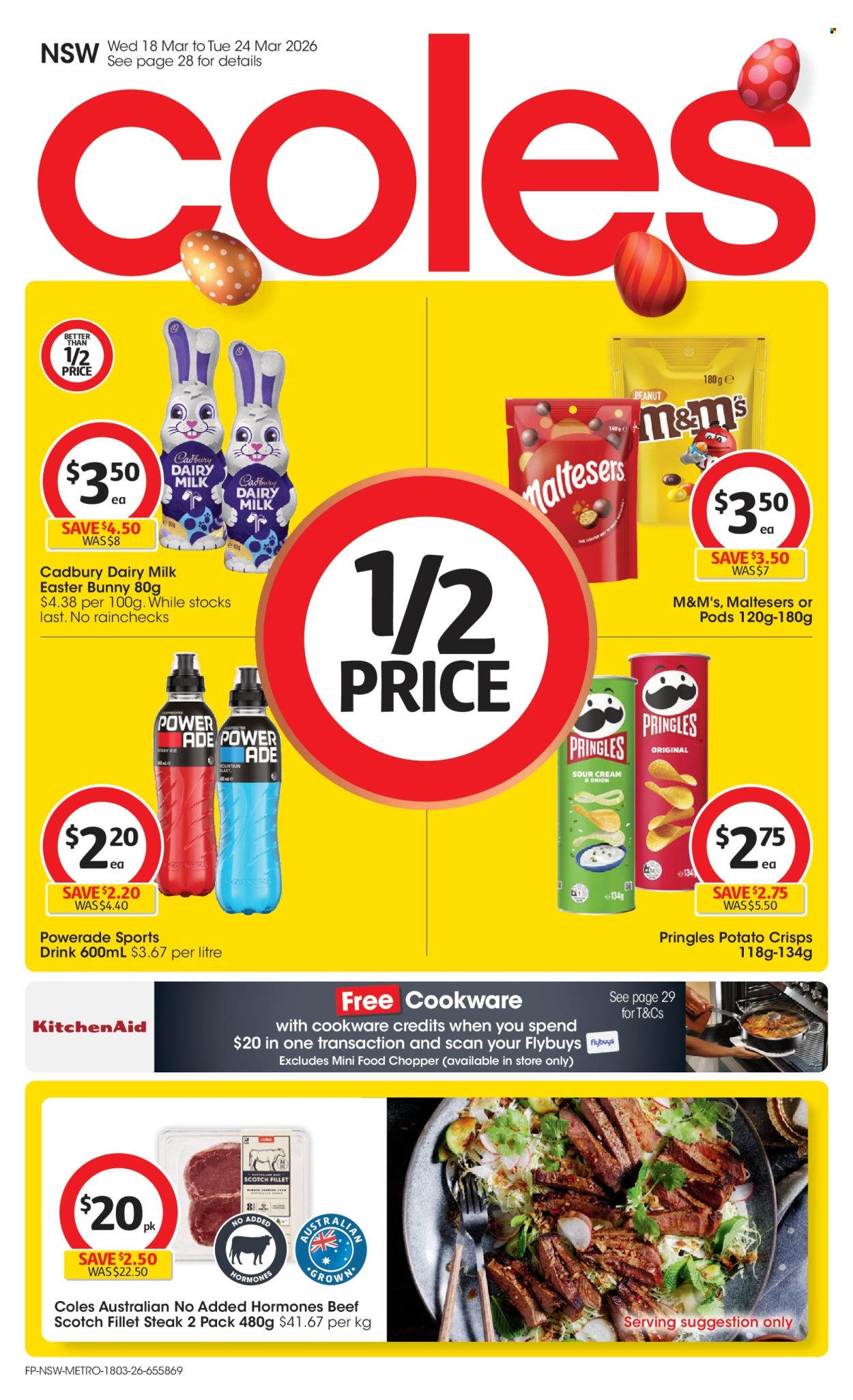 Coles catalogue - 18 Mar 2026 - 24 Mar 2026. Page 1