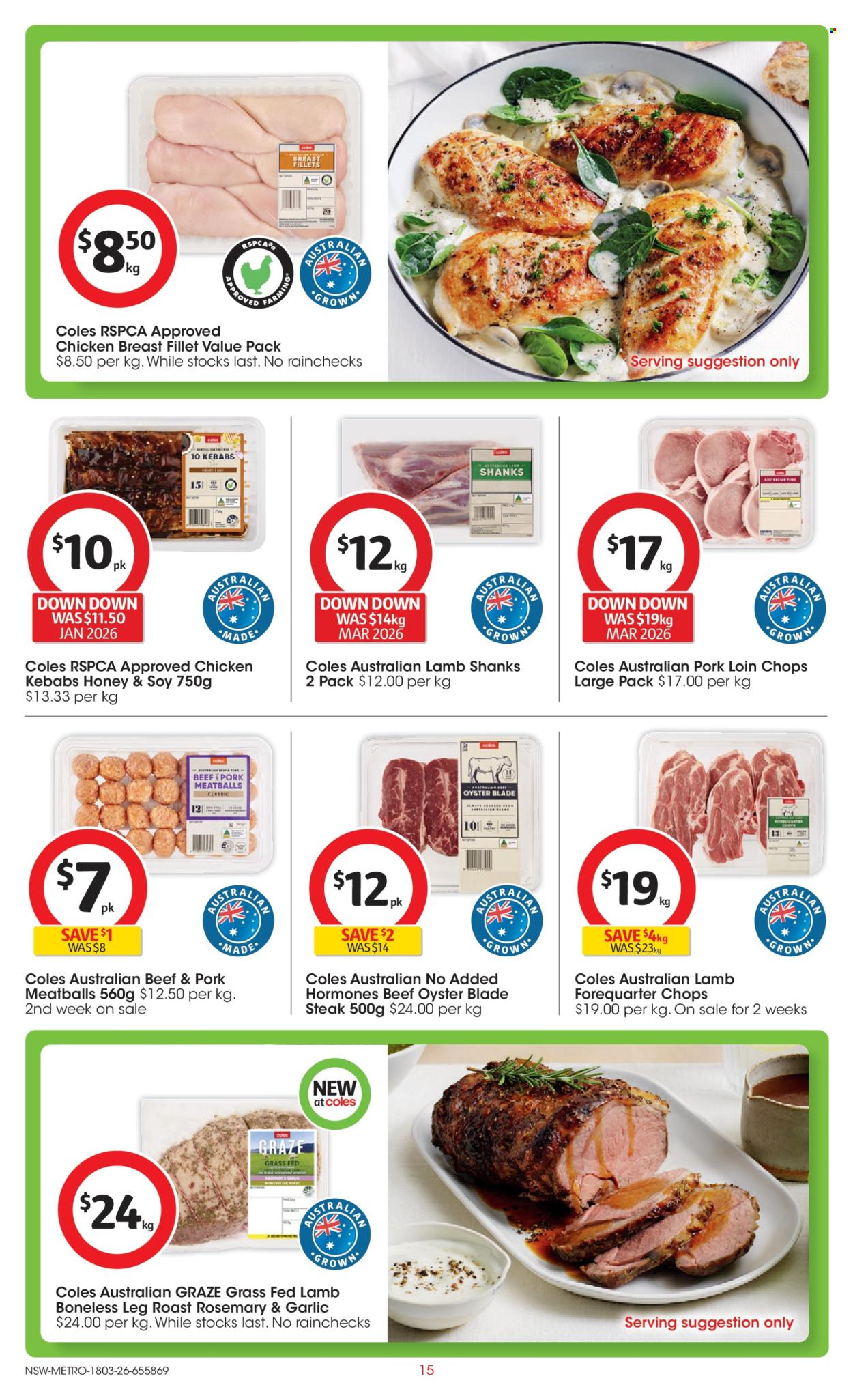 Coles catalogue - 18 Mar 2026 - 24 Mar 2026. Page 15
