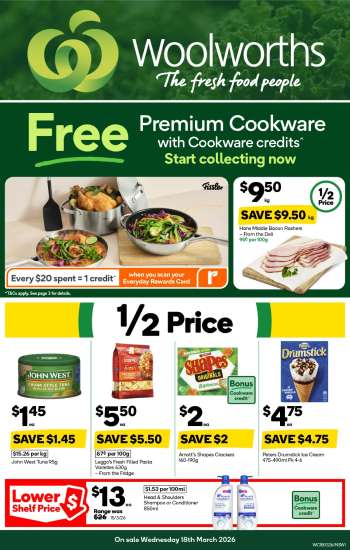 Woolworths Catalogue - 18 Mar 2026 - 24 Mar 2026.