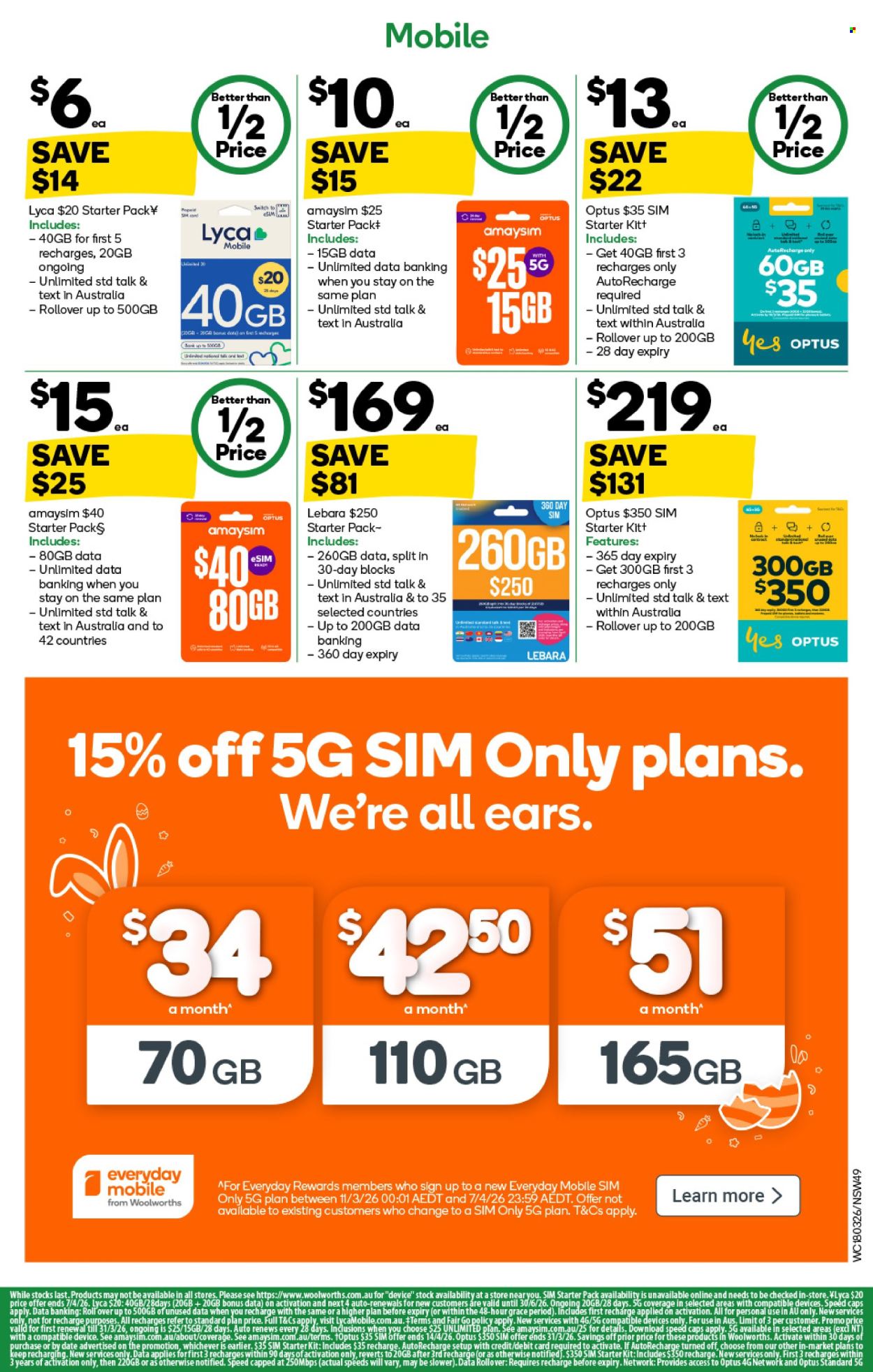 Woolworths catalogue - 18 Mar 2026 - 24 Mar 2026. Page 49