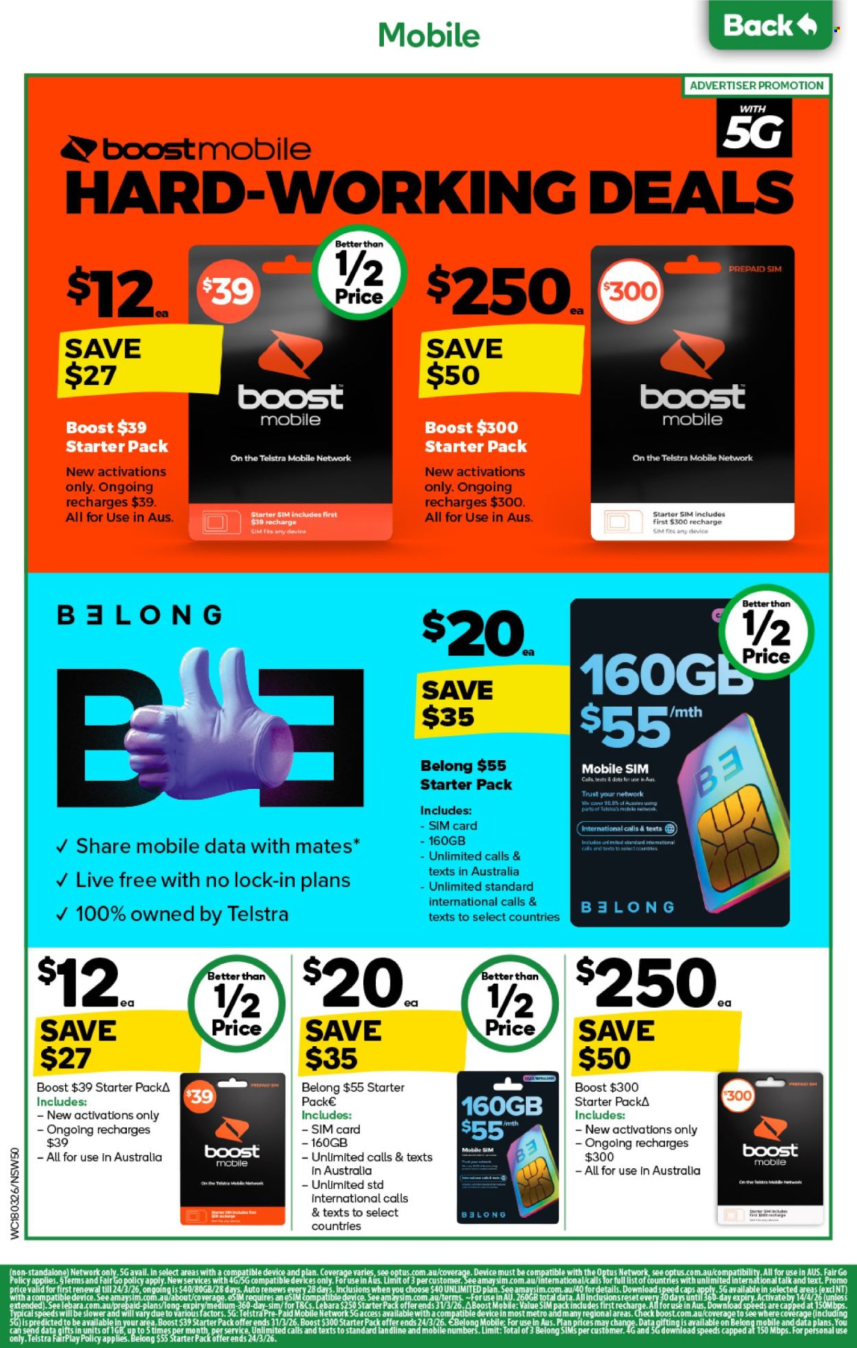 Woolworths catalogue - 18 Mar 2026 - 24 Mar 2026. Page 50