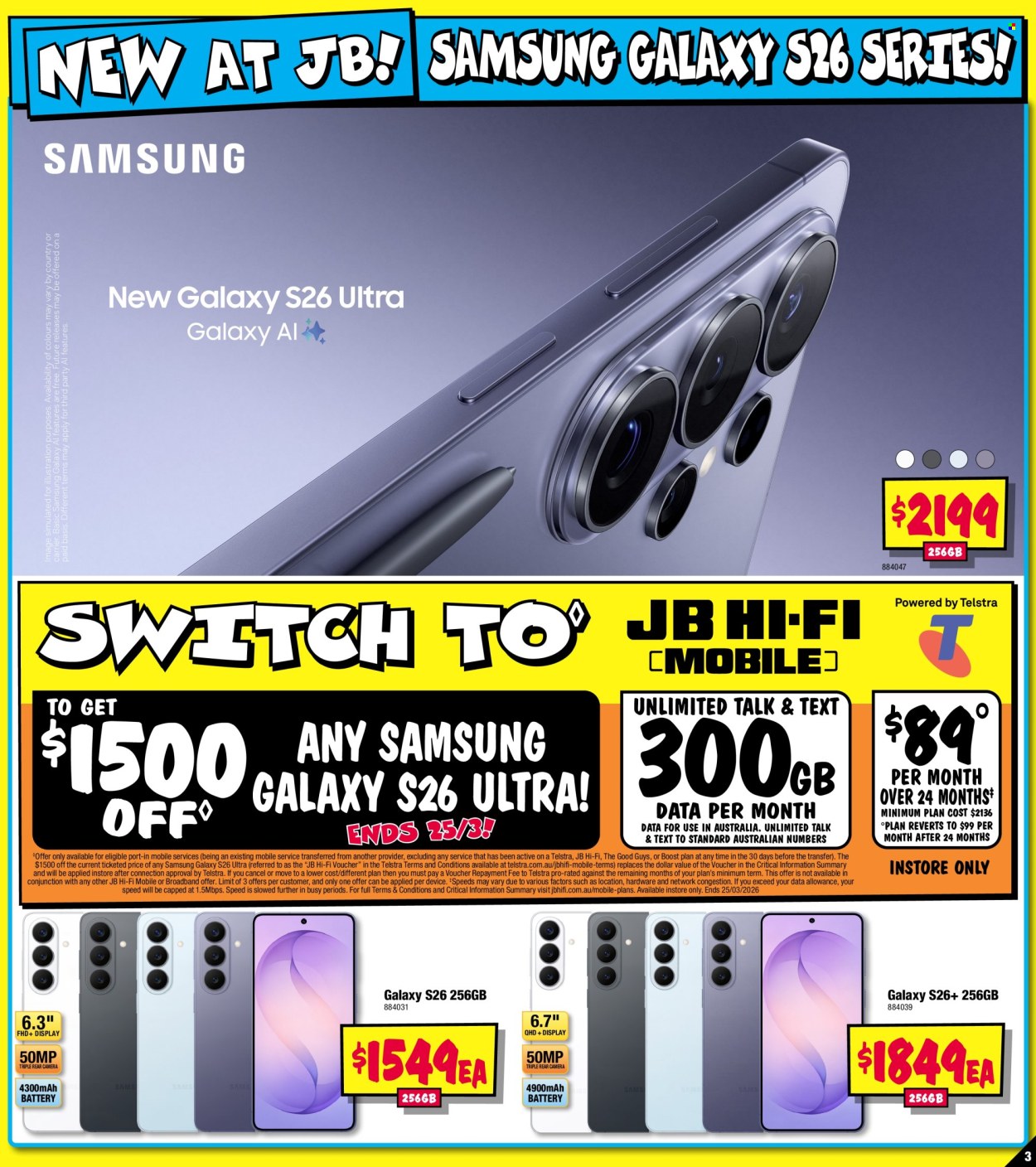 JB Hi-Fi catalogue - 19 Mar 2026 - 1 Apr 2026. Page 3