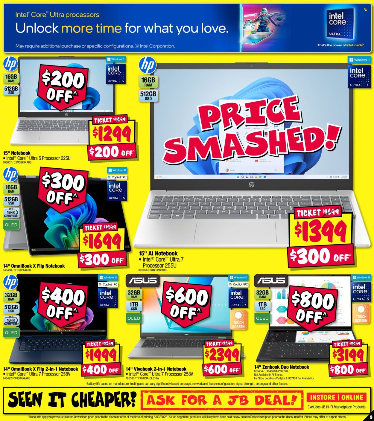 JB Hi-Fi catalogue - 19 Mar 2026 - 1 Apr 2026. Page 9