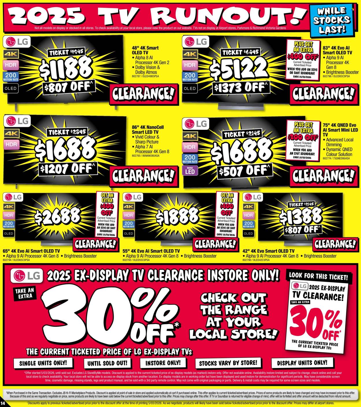 JB Hi-Fi catalogue - 19 Mar 2026 - 1 Apr 2026. Page 14