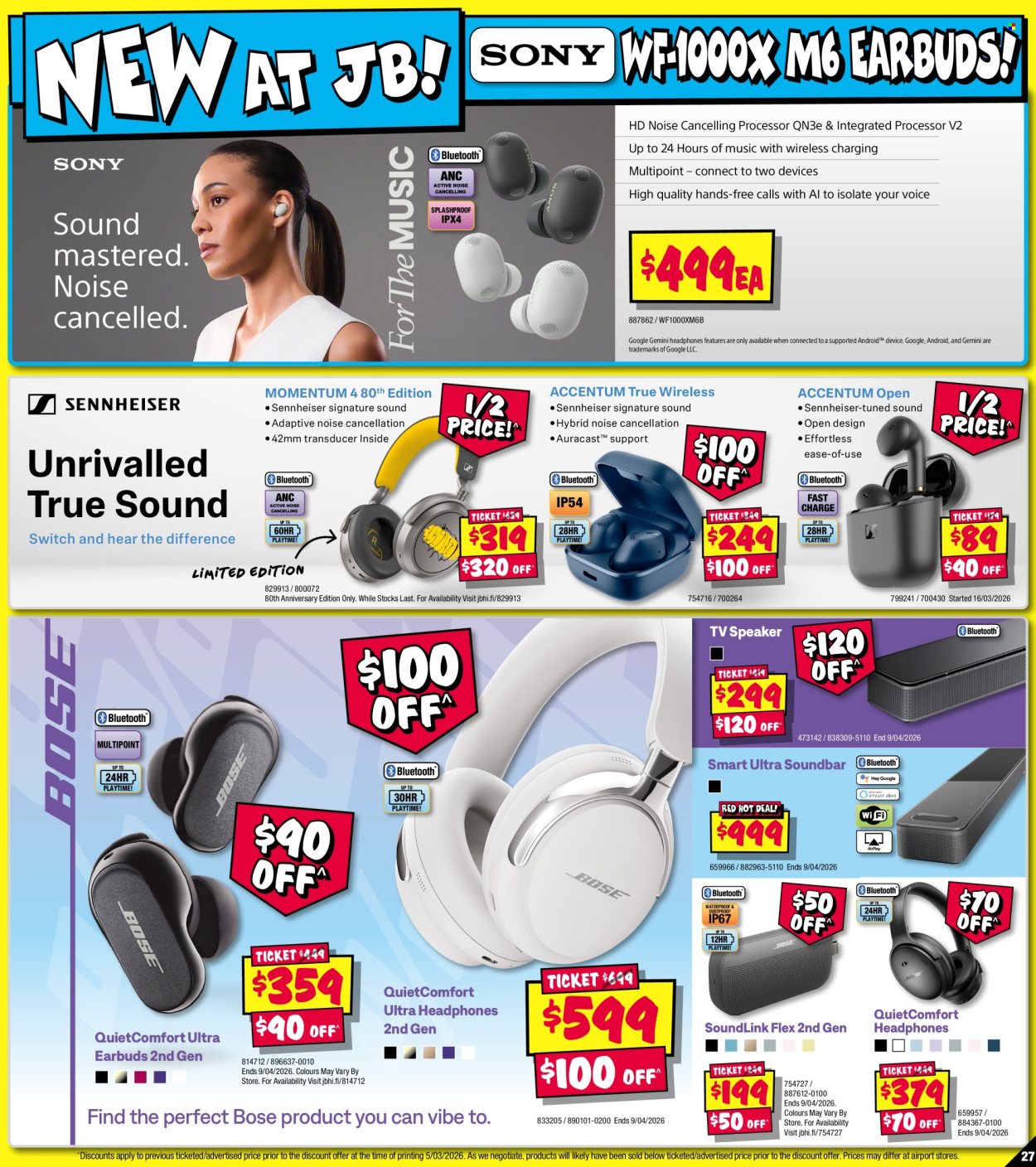 JB Hi-Fi catalogue - 19 Mar 2026 - 1 Apr 2026. Page 27