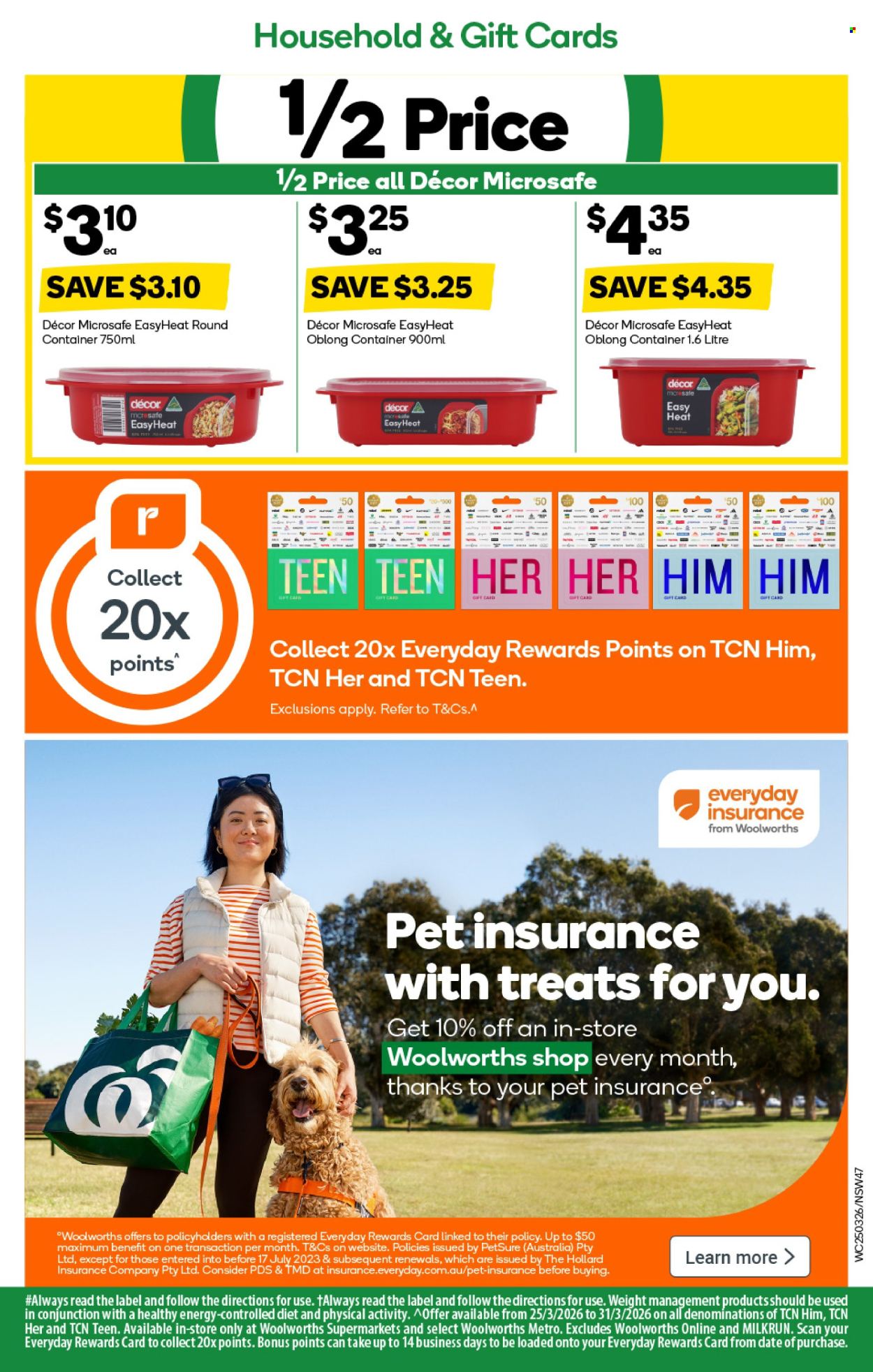 Woolworths catalogue - 25 Mar 2026 - 31 Mar 2026. Page 47