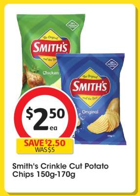 Smith's Crinkle Cut Potato Chips