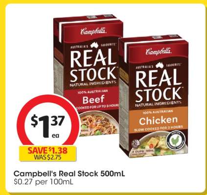 Campbell's Real Stock 500mL