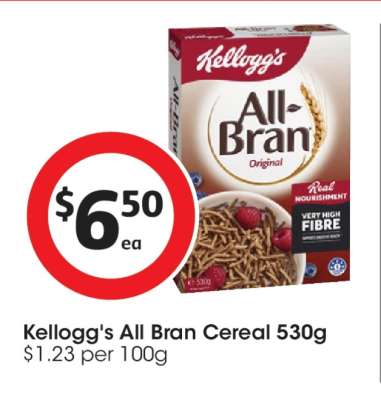 Kellogg's All-Bran Cereal 530g