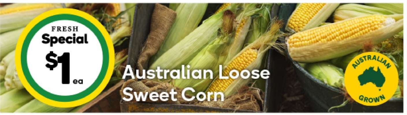 Australian Loose Sweet Corn