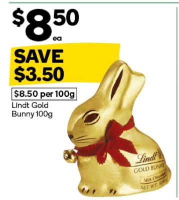 Lindt Gold Bunny 100g