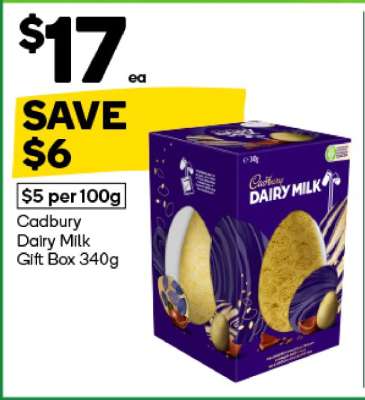 Cadbury Dairy Milk Gift Box 340g