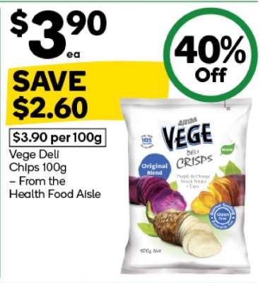 Vege Deli Chips 100g