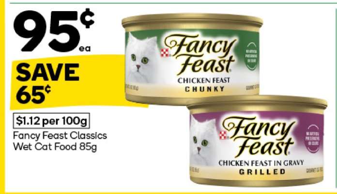 Fancy Feast Classics Wet Cat Food 85g