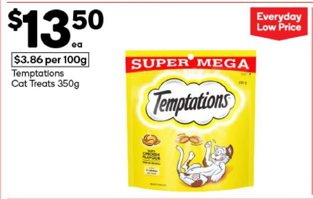 Temptations Cat Treats 350g